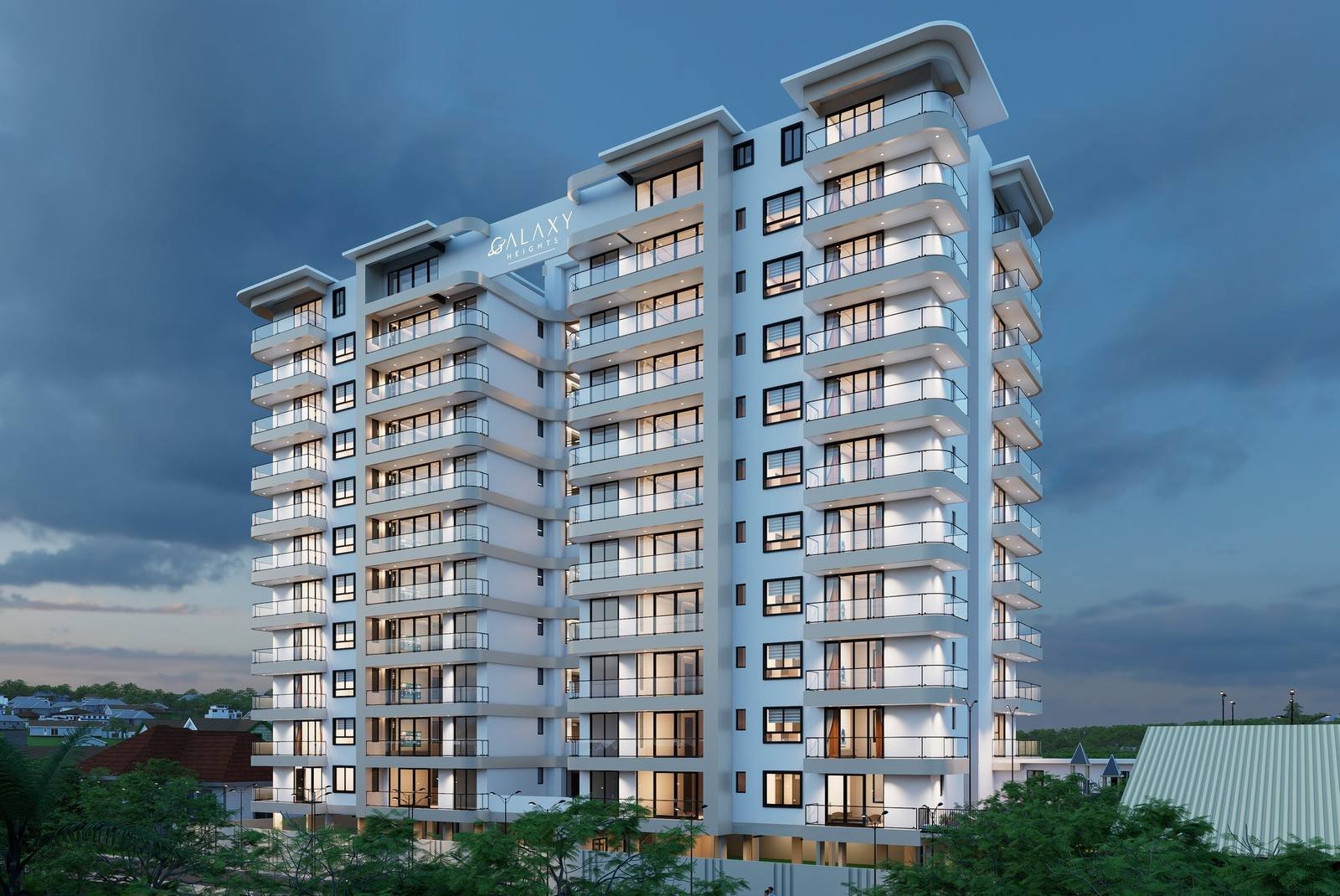 Galaxy Heights front elevation