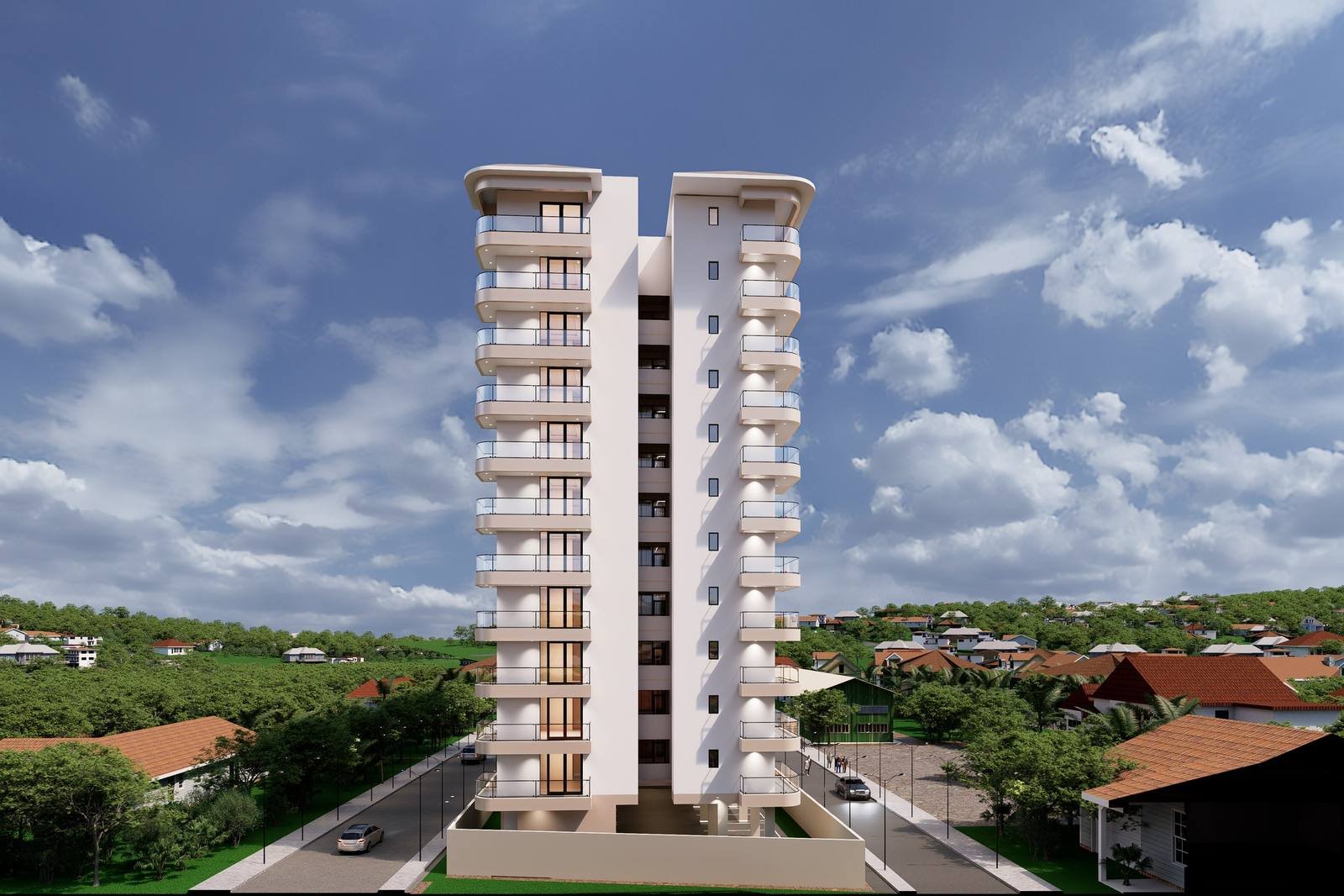 Galaxy Heights side elevation