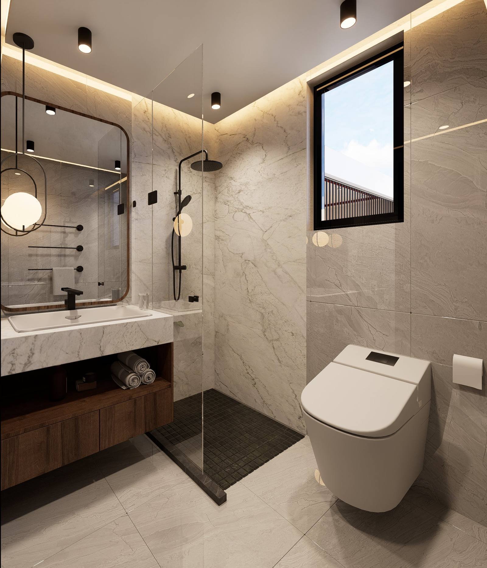 Spa bathroom